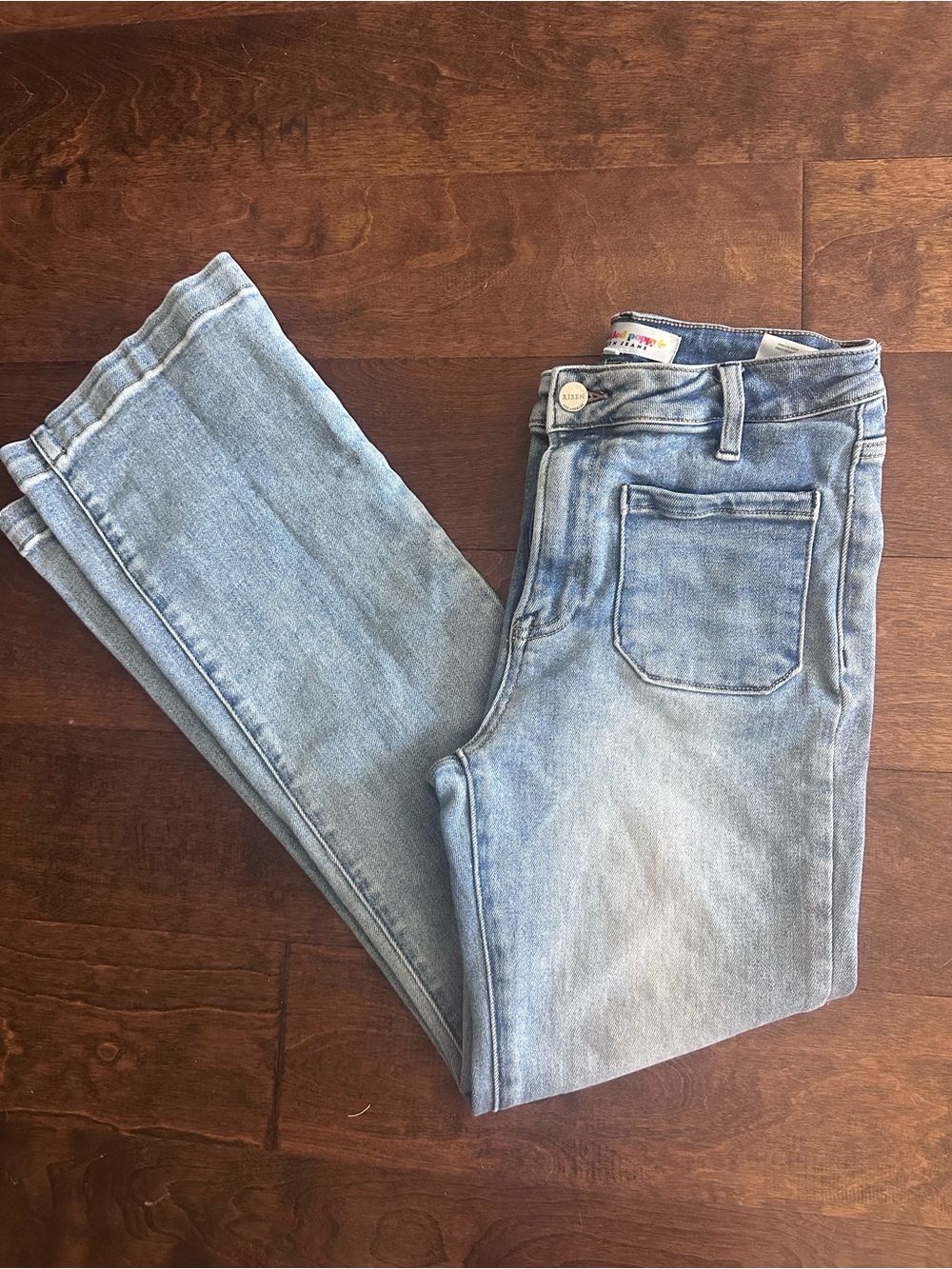 Risen -freckled poppy - straight leg jeans